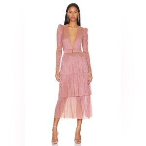 Sabina Musayev Carry Dress, Medium, Pink Lemonade - image 1